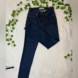 Madewell Women's Deep Indigo Skinny Jeans